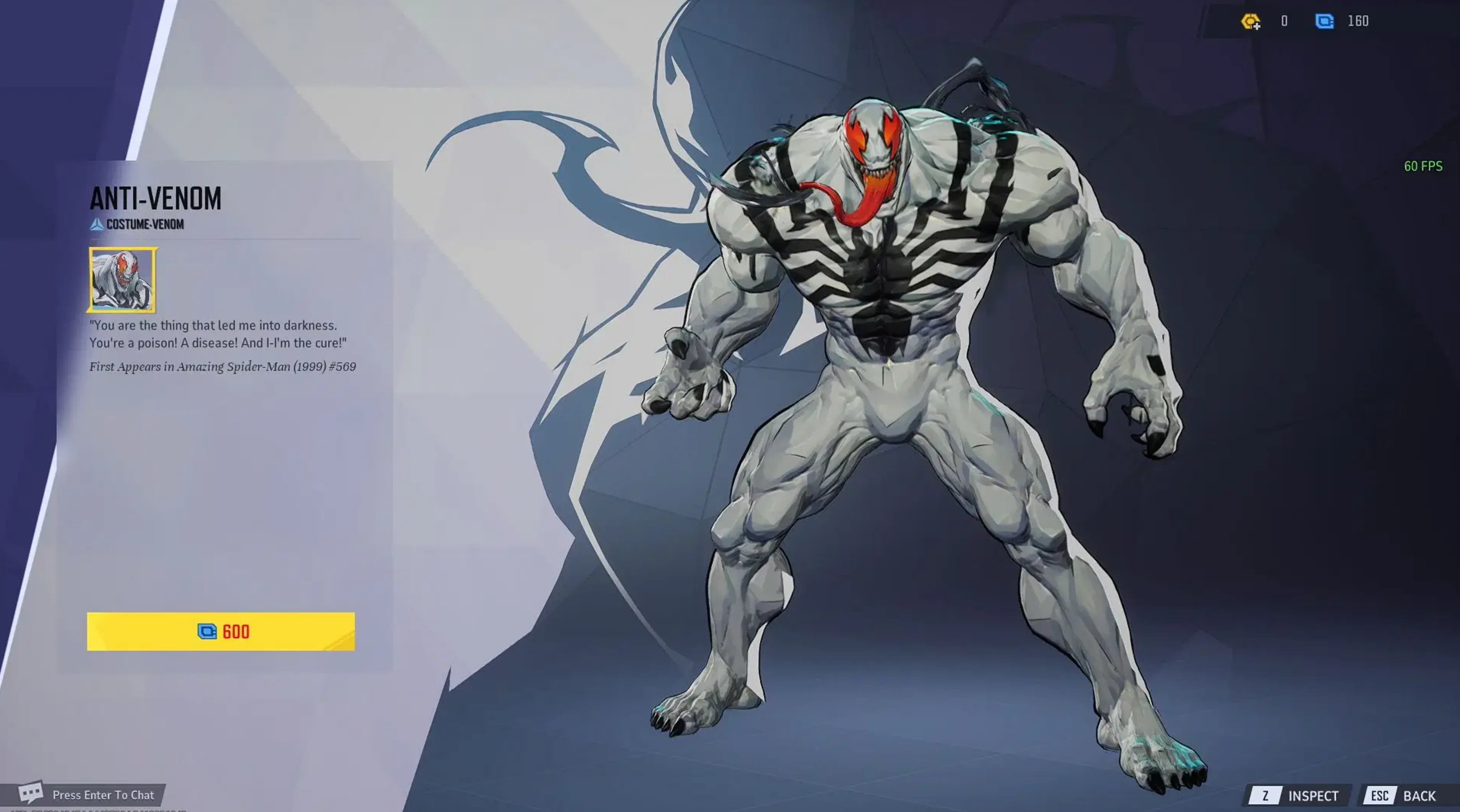 Anti-Venom skin